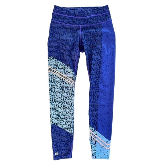 Athleta 7/8 Camo Sonar Leggings, Size XS - Picture 2 of 10